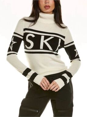 NWT Perfect moment schild ski sweater in white XL